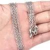 Kettingen 6 stks/kavel platte ketting ketting ketting bulk diy hanger link voor vrouwelijke mannen sieraden geschenken maken