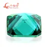 Pärlor Multi Bluegreen Color Square Shape Cubic Zirconia Special Color CZ Loose Stone