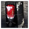 Decorative Flowers Wreaths 33 Soap Rose Flower Gift Box Bouquet Christmas New Year Valentine Day Mother Present Drop Delivery Home Dhiao