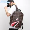 Vente en gros hommes sacs à bandoulière 9 couleurs simple résistant à l'usure loisirs voyage sac à dos collège vent contraste cuir étudiant sac personnalisé imprimé handbad 671 #