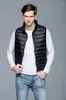 Piumino da uomo SANUKA 2023 Cappotto invernale 90% Gilet d'anatra bianco Gilet da uomo senza maniche ultraleggero portatile per uomo