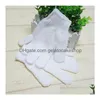 Other Household Sundries White Nylon Body Cleaning Shower Gloves Exfoliating Baths Glove Five Fingers Bath Bathroom Home Supplies Dr Dh1Yj