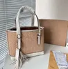 Women Beach bag fashion handbag Designer summer travel woven handbags large capacity straw shopping bag available in 2 colors