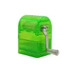 Mini moedor de plástico para fumar Mills manual de mábios de manual manual spice triturador tabaco shredder fumaça acessórios para homens lojas de fumaça