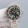 LZ Factory Top Maker Uhr 116610 116659 40 mm schwarze Diamantlünette, schwarzes Zifferblatt, Saphir CAL.2836 2836, automatische mechanische 904L Herren-Armbanduhr für Herren