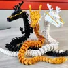 Nouveauté Articles 3D Imprimé Articulé Dragon Chinois Long Flexible Réaliste Fait Ornement Jouet Modèle Home Office Décoration Décor Enfants Cadeaux G230520