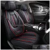 Car Seat Covers Luxury Pu Leather Ers For Benz W204 W211 W212 W213 A B C G R Sclass Seats Er Interior Cushion Drop Delivery Mobiles Dhv9J