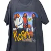 Męskie koszulki Męskie T-koszulka Vintage Korn Probleme Botlegh Vintage Shirt 230522
