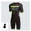 Racing Set Women's Pro Team Customization Bibshort Cycling Jersey Jumpsuits Wear Breattable Triathlon Jumpsuit