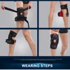 Skyddsutrustning 1 Ortodontiskt knäskydd BRACE JOINT Support Smärta ryggpatella Justerbar Sports Meniscus Ligament 230520