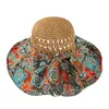 Party Hats Summer Beach Women Bohemian Style Sun Protective UV Protection Cap Delivery Home Garden Festive Supplies DHV3L