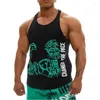 T-shirts pour hommes Hommes Bodybuilding Débardeurs Gymnases Entraînement Fitness Coton Chemise Sans Manches Vêtements De Course Stringer Singlet Homme Été Casual