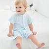 Mamelucos Infantil Bebé Niños Ropa de verano Trajes de mono de bebé Nacido Mamelucos unisex Roupas De Bebes Algodón Bebé Niño Niñas Monos 230522