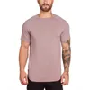 Men S T Shirts Brand Gym Shirt Sport T Men algodão Manga curta Executando treino Tees Tops Fitness Rashgard Tir