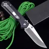 Chris Reeve vouwmes D2 Steel Blade Cr Tactical Survival Knife Outdoor Zelfafwijking Wandel Pocket Pocket Messen EDC Camping Tools 188