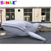 Tema marino d'attaccatura modello gonfiabile gigante del fumetto dell'animale di mare del pallone della balena per l'esposizione all'aperto