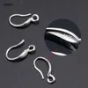 Brincos de garanhão 10 PCs S925 Silver Plated French Hook Wire Wire Conclusões de jóias