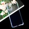 Transparent mjuk TPU -telefonfodral Clear Chock -täckt täckningsfall för Vivo IQOO 7 S10E V23E S9 S7 5G V20 Pro S7T 5G V15 S1 Pro X70 X60 X51 X50 Pro