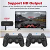 X2 Plus GameStick 3D Retro Konsola gier wideo 2.4G Kontrolery bezprzewodowe HD 4.3 System 40000 Gry 40 emulatorów dla SEGA/PSP/PS1