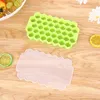 Nya kubtillverkare Silikoner Ice Mold Honeycomb Ice Cube Tray Magnum Silicone Mold Former Food Grade Mold For Whisky Cocktail Wholesale