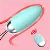 Vibrateurs Télécommande sans fil balle vibrateur sex toy couple féminin vibration oeuf charge double vibration portable Gpoint faux pénis 230520