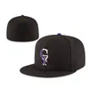 Novo atacado All Team Logo Chapéus de Baseball Snapbacks Designer Fit Hat Bordery