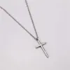 Łańcuchy Ofei Cross Naszyjniki Kobiety łańcuch ze stali nierdzewnej chocker wisiorki mody Akcesoria biżuterii hurtowe
