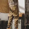 Américain Vintage Cargo Pantalon Hommes Jogging Pantalon Décontracté Longueur Militaires Hommes Streetwear Hommes Travail Tactique Survêtement Pantalon