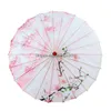 Huamei Handmade Chinese Silk Umbrella - Wedding & Stage Props, Large Adt. Size, Wooden Handle