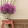 Ghirlande di fiori decorativi Fiori artificiali finti da esterno per la decorazione Resistente ai raggi UV Nessuna dissolvenza Piante in plastica finta Giardino Portico Finestra Cucina Tavolo da ufficio 230522