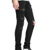 Designer Clothing amirlieses Jeans Denim Pants Black Diamond Amies High Street Fashion Brand Light Luxury Broken Hole Hot Diamond Wash Damaged Mens Wome