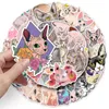 50Pcs Hairless Cat Stickers Skate Accessories Waterproof Vinyl Sticker For Skateboard Laptop Luggage Bicycle Motorcycle Phone Car Decals