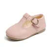 Spring Autumn Kids Shoes For Baby Girl Toddler Girls Single Shoes Princess Sweet Children Flat Shoes Size 21-30