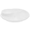 Dinnerware Sets Cafeteria Plate Veggie Tray Compartment Divided Serving HeartHome, Furniture & DIY, Cookware, Dining & Bar, Tableware & Serving!