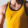 男性Sタンクトップ夏のボディービルメンズジムフィットネストレーニングノースリーブシャツ男性カジュアルクイックドライストリンガーシングレットベスト衣類230522