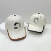 2023 Модный новый рыбацкий дизайнер шляпы Simple Wide Brimmed Hat Suncscreen Pare Pare Sports Baseball Cap