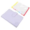 Gift Wrap Change Storage Book Cash Wallet Pocket Booklet Envelopes Budget Pu Money Binder Zip Around