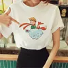 Tshirt Women T Shirt Brand Summer Fashion Cartoon Little Prince Print Graphic Women's T-Shirt Tees Vouge Shirts for women O-Neck Short Sleeve