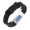 Bransoletki Uswel Tytanium Magnetyczna bransoletka 7 u 1 mężczyzn Kobiety Unisex Silikon Bio Energy Wristband Zdrowie Bransoletki Ochrony