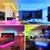 Addressable COB LED Strip Light 24V Full Dream Color LED Tape 714LEDs WS2811 Pixel KLA FCOB Strip Magic Colorful Room Decor Lamp