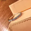 Полосы кольца Wong Rain 100 925 Стерлинговое серебряное маркиза Cut High Carbon Diamonds Gemstone Свадебное обручальное кольцо набор