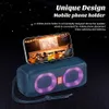 Haut-parleurs de téléphone portable Portable TG288 TG333 TG157 TG227 haut-parleur Bluetooth haut-parleurs sans fil LED double colonne de basse Boombox musique AUX TF BT50 haut-parleur Z0522