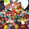 Aquariums 500g Gemstone Gem Yuhua Stone Natural Cobblestone Fish Taping Landscape Decoration Flower Color Color Stone Small Color Agate Stone