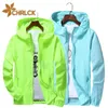 Outdoor-Jacken Hoodies CHRLCK Herren Wandern Camping Atmungsaktive Jacke Damen Reflektierende Sonnenschutzkleidung Unsiex Große Outdoor-winddichte Maschine 230520