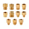 Watering Equipments 12 34" Thread Quick Connector Brass Garden Adapter Drip Irrigation Copper Hose Fittings 1 Pcs 230522