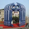 Gratis verzending Halloween Clearance Hot 5MW*6mH Skull Arch Halloween opblaasbare buitendecoratie