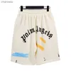 Pantaloncini da uomo PALM Palm Angel ANGELS Coconut Tree Lettera Stampa Pantaloncini indossati a mano Sciolti Sport Capris all'ingrosso di alta qualità AAA Aliclothes