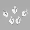 Pendant Necklaces 2Pcs Tibetan Silver Large Creative Pomegranate Fruit Food Charms For DIY Necklace Jewelry Making Supplies