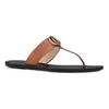 women sandals flip flops ladies genuine leather slippers shoe sandal party wedding shoes with box size 35-45