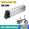 G-Force T42 750W Folding Fat Tire Electric Bike Replacement Battery Pack 48V 20Ah 960Wh Intube lithium batteries ALX-108 Battery